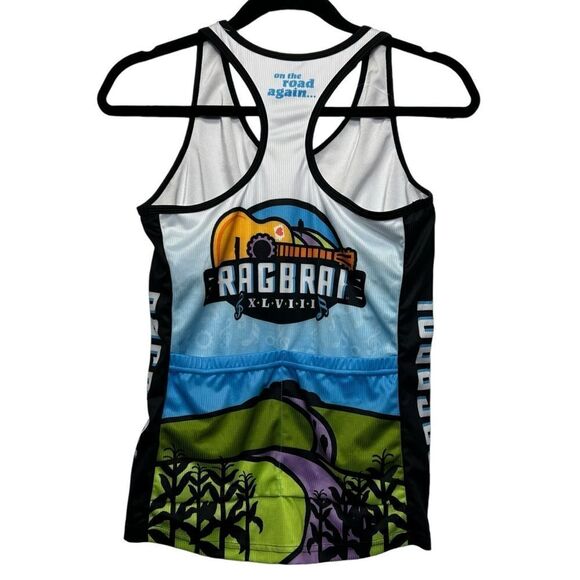 NWOT PRIMAL RAGBRAI XLVIII WOMEN'S CYCLING JERSEY MULTICOLORED SIZE M - Picture 15 of 15